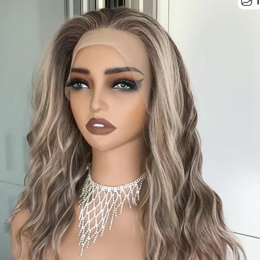 Stylish Blonde Lace Front Wig